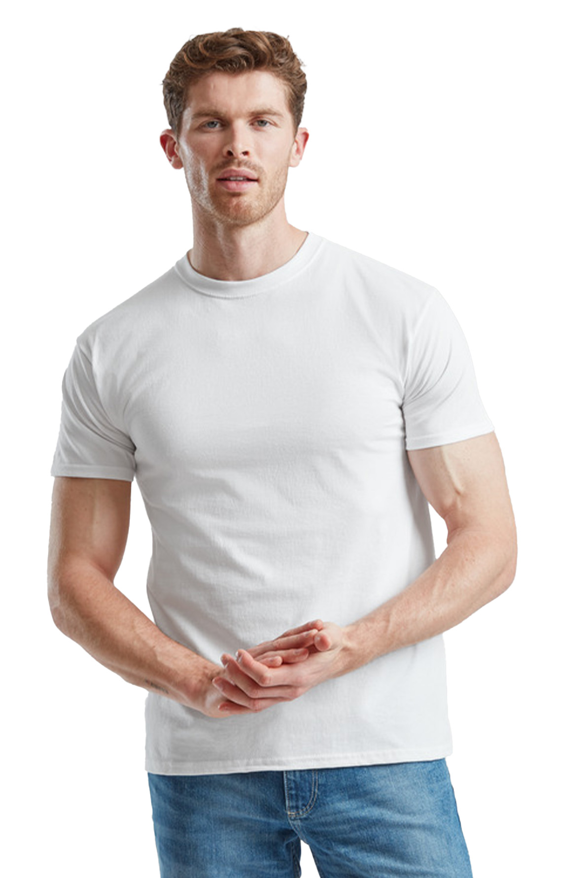 T-Shirt 61-044-0 Fruit of the Loom Super Premium White