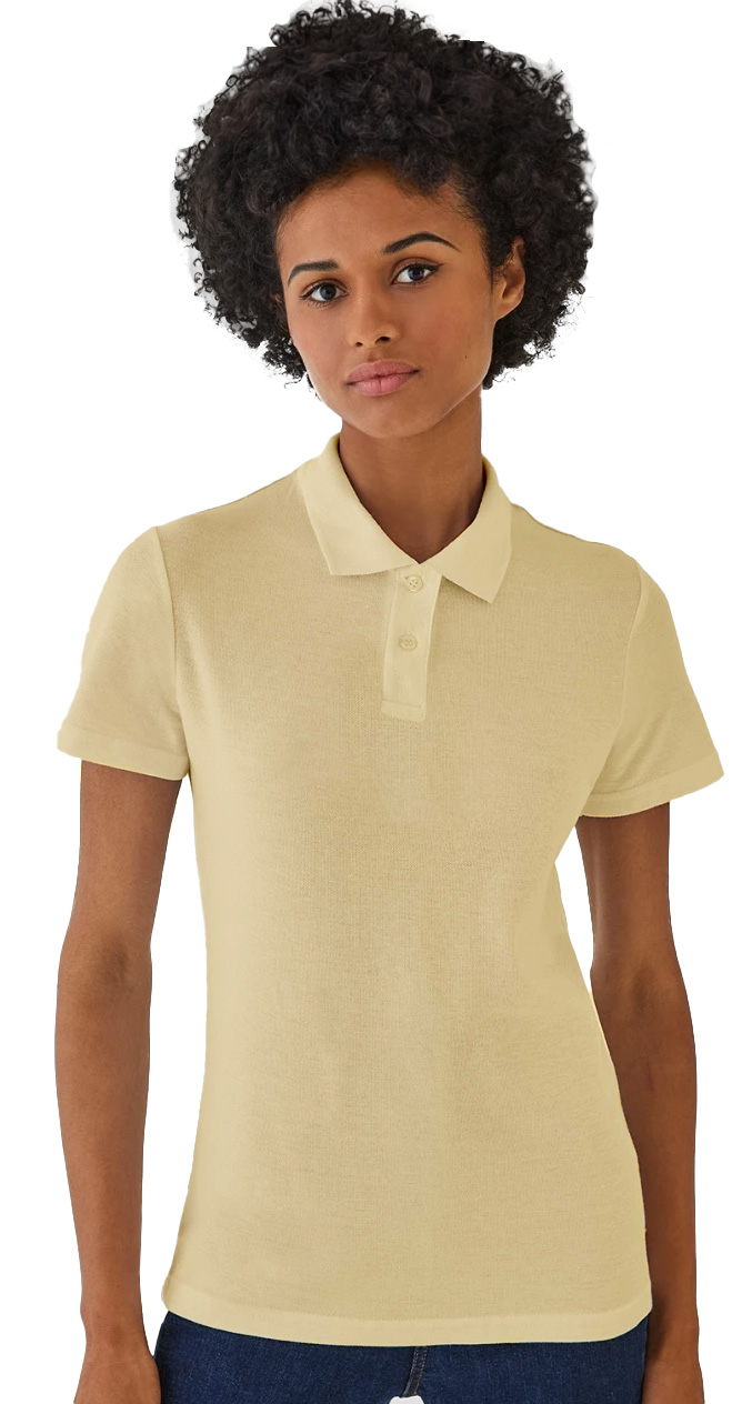 Γυναικείο Μπλουζάκι Polo Pique ID.001 B & C Sand