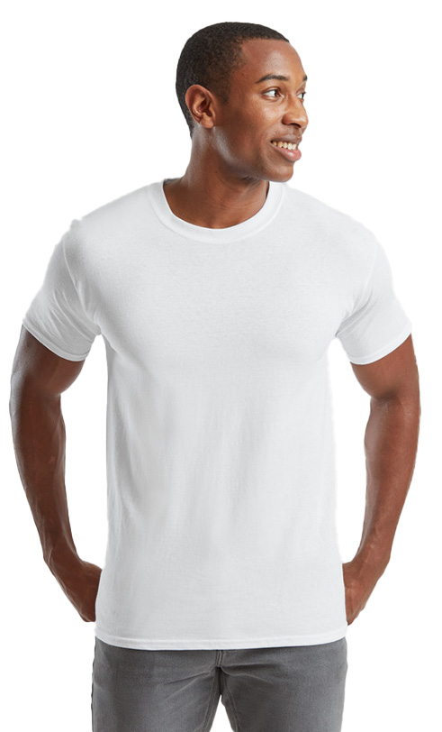 Ανδρικό T-Shirt Heavy Cotton 61-212-0 Fruit of the Loom White
