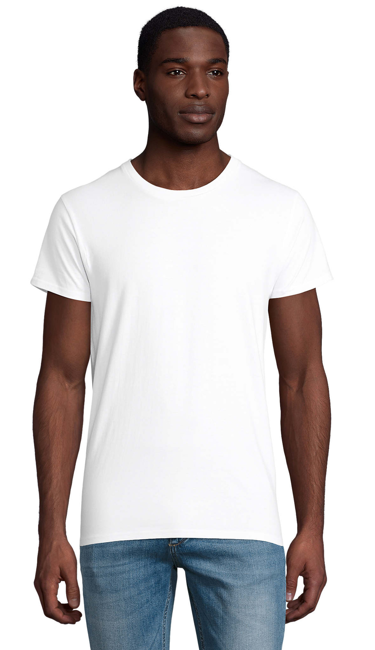 Ανδρικό Organic T-Shirt Pioneer 03565 SOL'S White