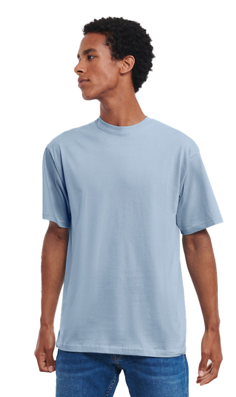 T-Shirt Classic T R-180M-0 Russell Mineral Blue