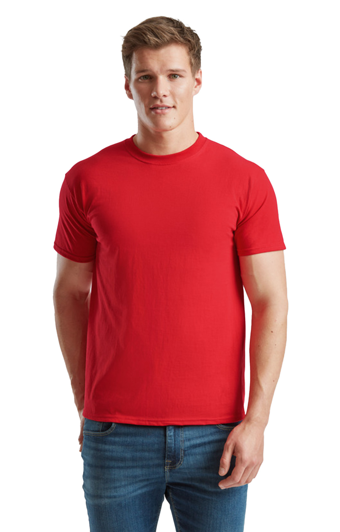T-Shirt 61-044-0 Fruit of the Loom Super Premium Red