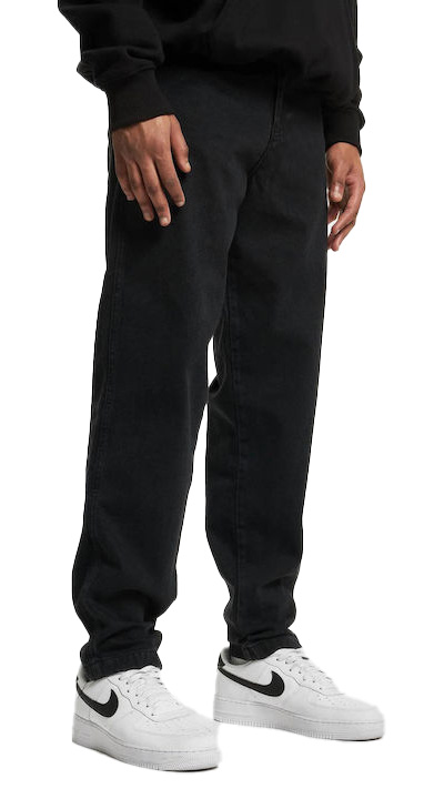 Tapered Loose Fit Denim DEF DFJS193-00709 black washed