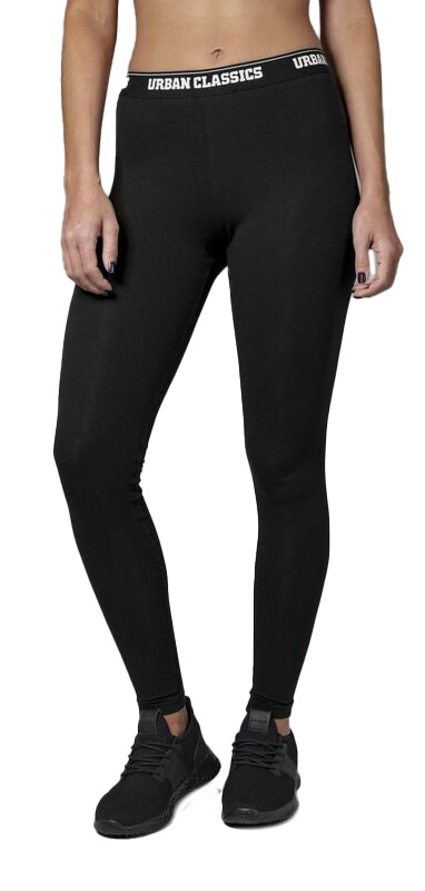 Γυναικείο κολάν Logo Urban Classics TB1492 Black