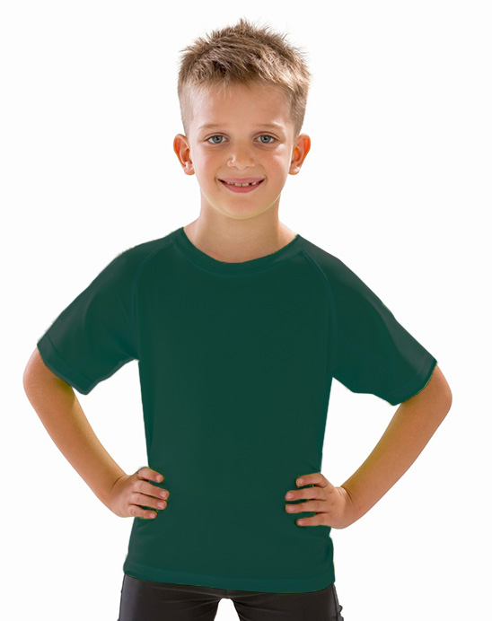 Παιδικό T-Shirt S287J Result Performance Aircool Bottle Green