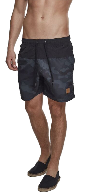 Μαγιό Σορτς TB1026 Urban Classics Black/Dark Camo Blk/Darkcamo