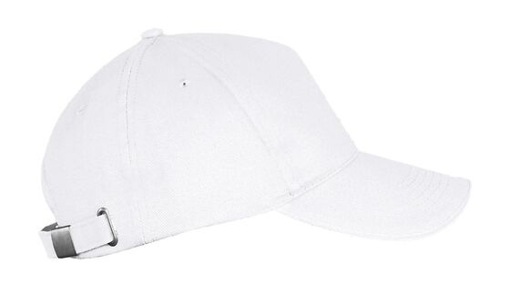 Πεντάφυλλο Καπέλο Jockey 00594 SOL'S Long Beach White