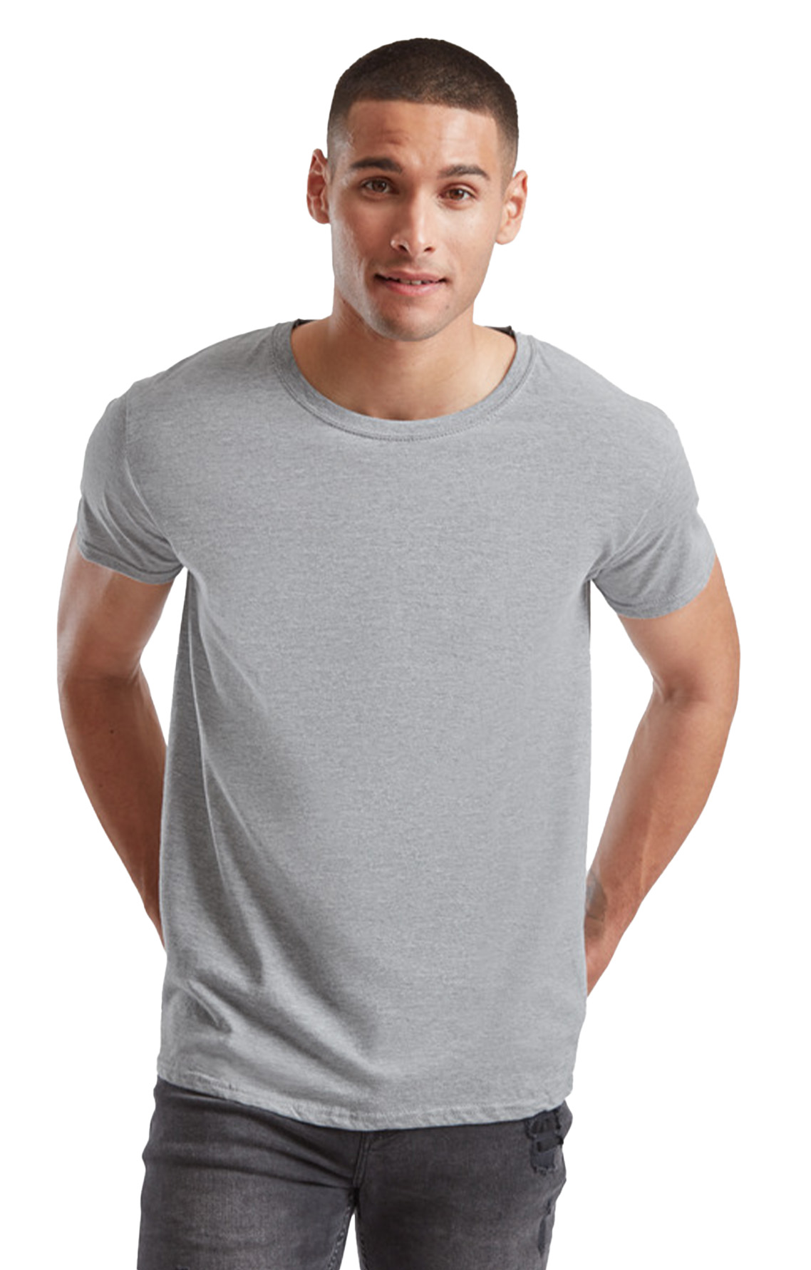 T-Shirt 61-430-0 Fruit of the Loom Iconic 150 Slim Fit Athletic Heather