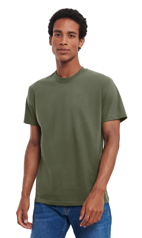 T-Shirt Classic T R-180M-0 Russell Olive