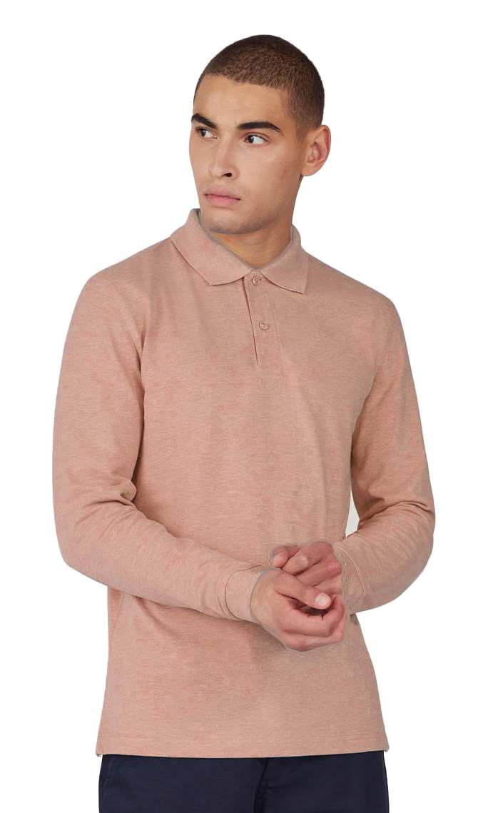 Μακρυμάνικη Μπλούζα Polo PU427 B & C My Polo 210 LSL Nude