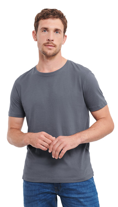 Ανδρικό T-Shirt Pure Organic R-108M-0 Russell Convoy Grey
