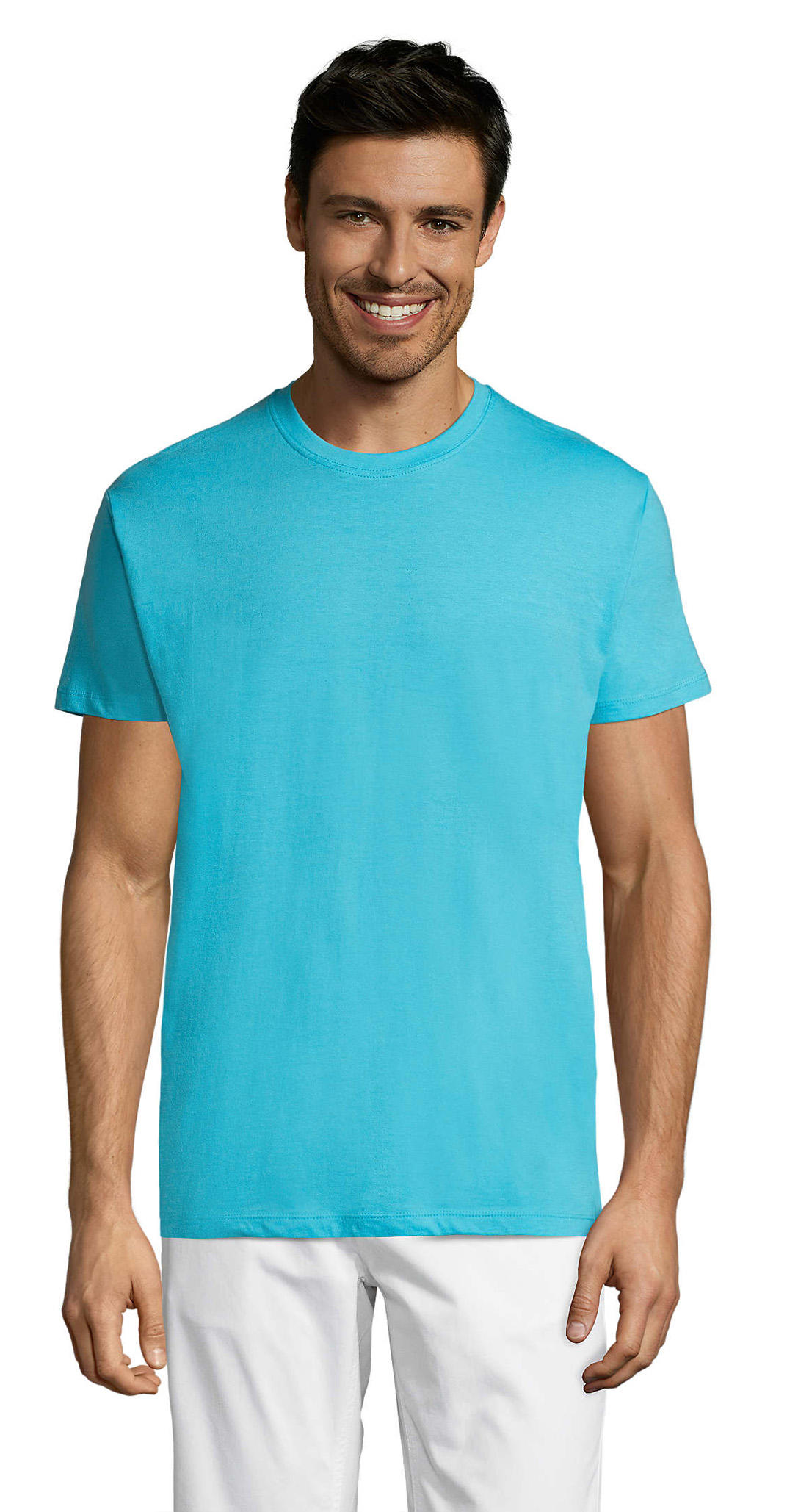 Ανδρικό T-Shirt 11380 SOL'S Regent Atoll Blue