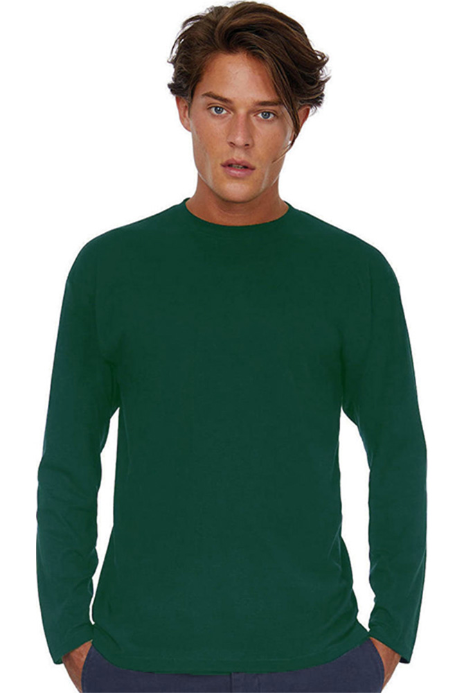 Μακρυμάνικο T-Shirt E150 LSL TU05T B & C Bottle Green