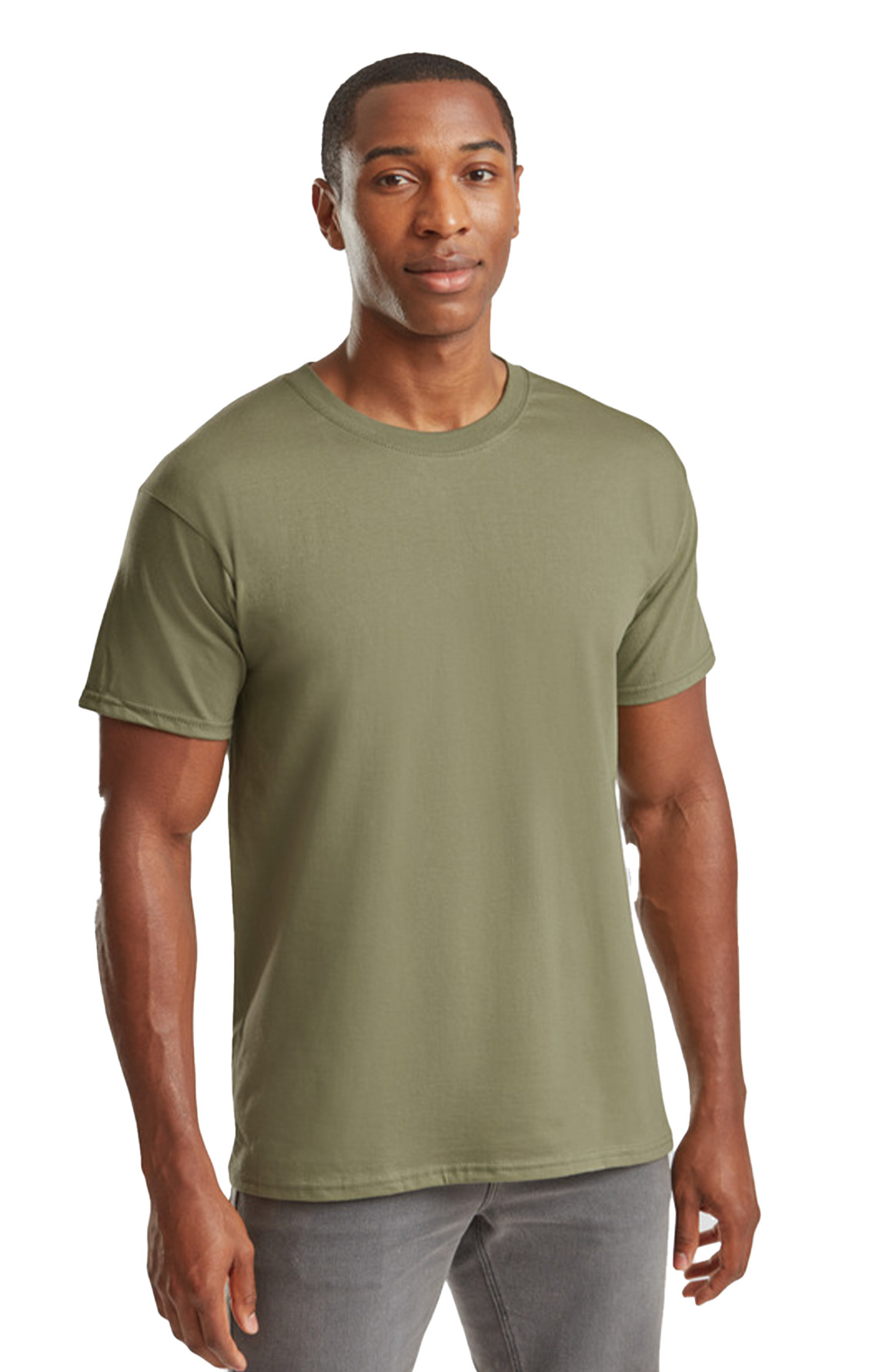 T-Shirt 61-422-0 Fruit of the Loom Ringspun Premium Iconic 195 Classic Olive