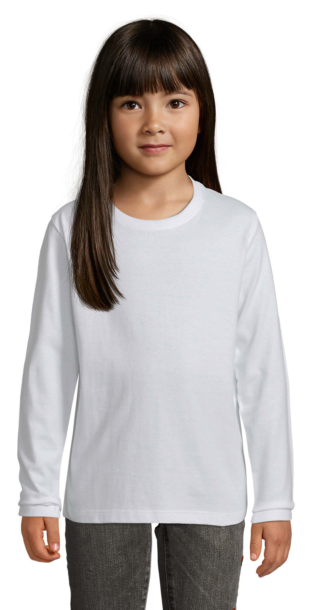 Παιδικό Μακρυμάνικο T-shirt 02947 SOL'S Imperial LSL Kids White