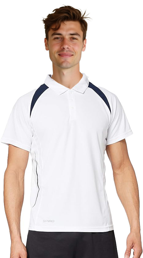Ανδρικό Polo S177M Spiro Team Spirit White/Navy