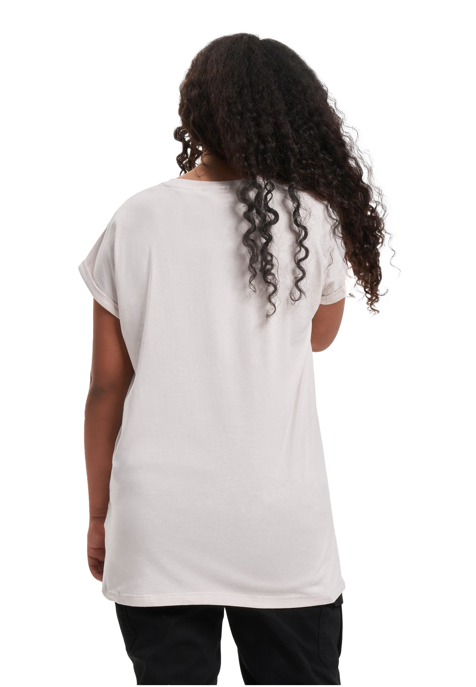 Παιδικό T-Shirt Organic Extended Shoulder Uck2983 Urban Classics Kids White παιδικά Simple Wear Μπλουζάκια κοντομάνικα