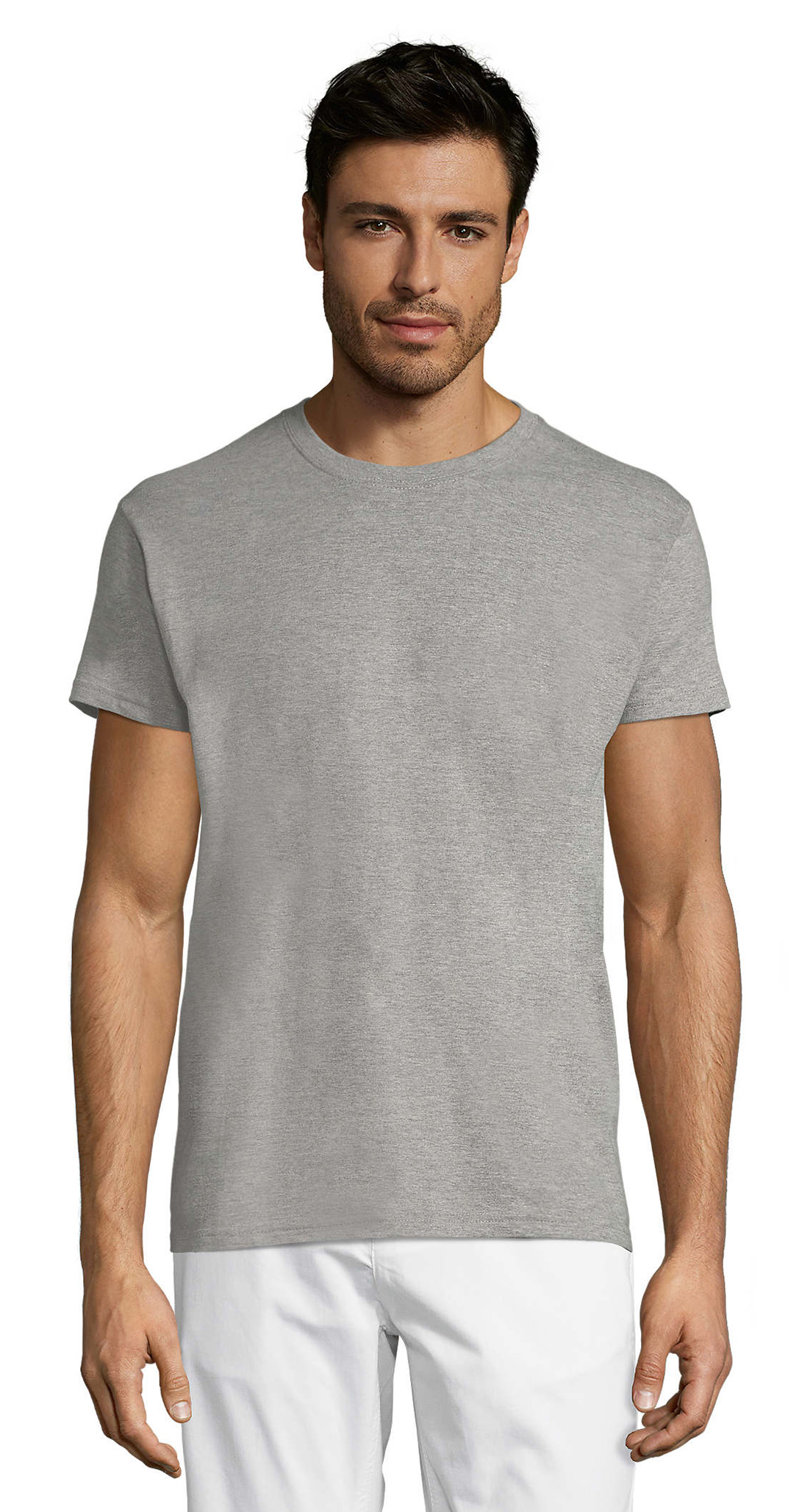 Ανδρικό T-Shirt 11380 SOL'S Regent Grey Melange