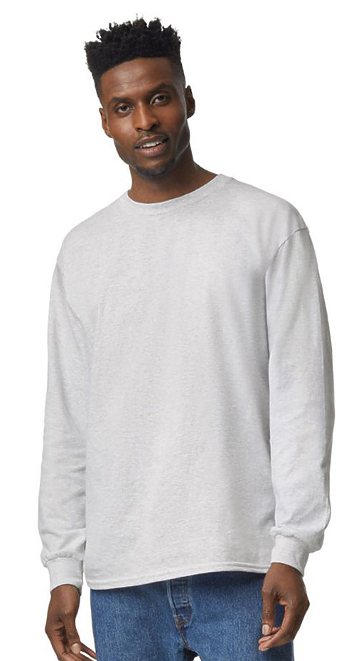 Μακρυμάνικο T-Shirt 2400 Gildan Ultra Cotton Ash Grey