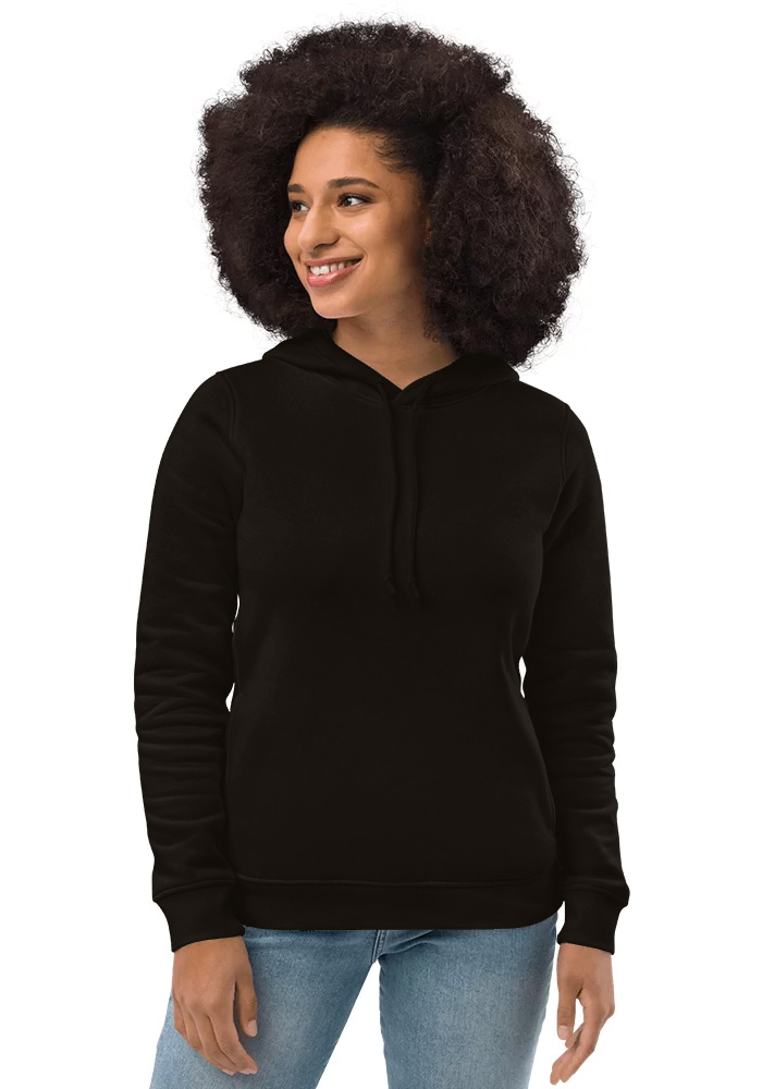 Γυναικείο Φούτερ WW34B B & C Organic Crewneck Black Pure