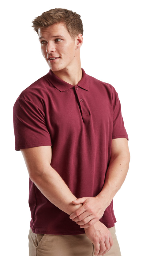 Ανδρική Μπλούζα Polo 63-050-0 Fruit of the Loom Original Burgundy