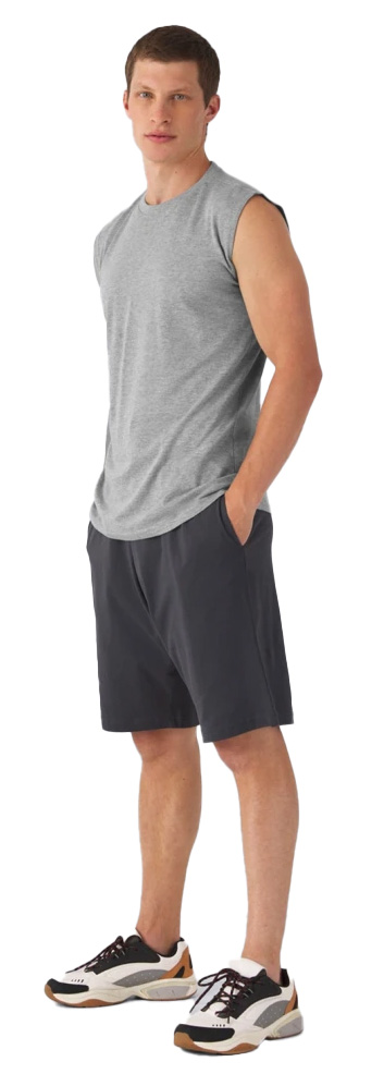 Ανδρική Βερμούδα Shorts Move B C Dark Grey ανδρικά Βερμούδες Σορτς Simple Wear