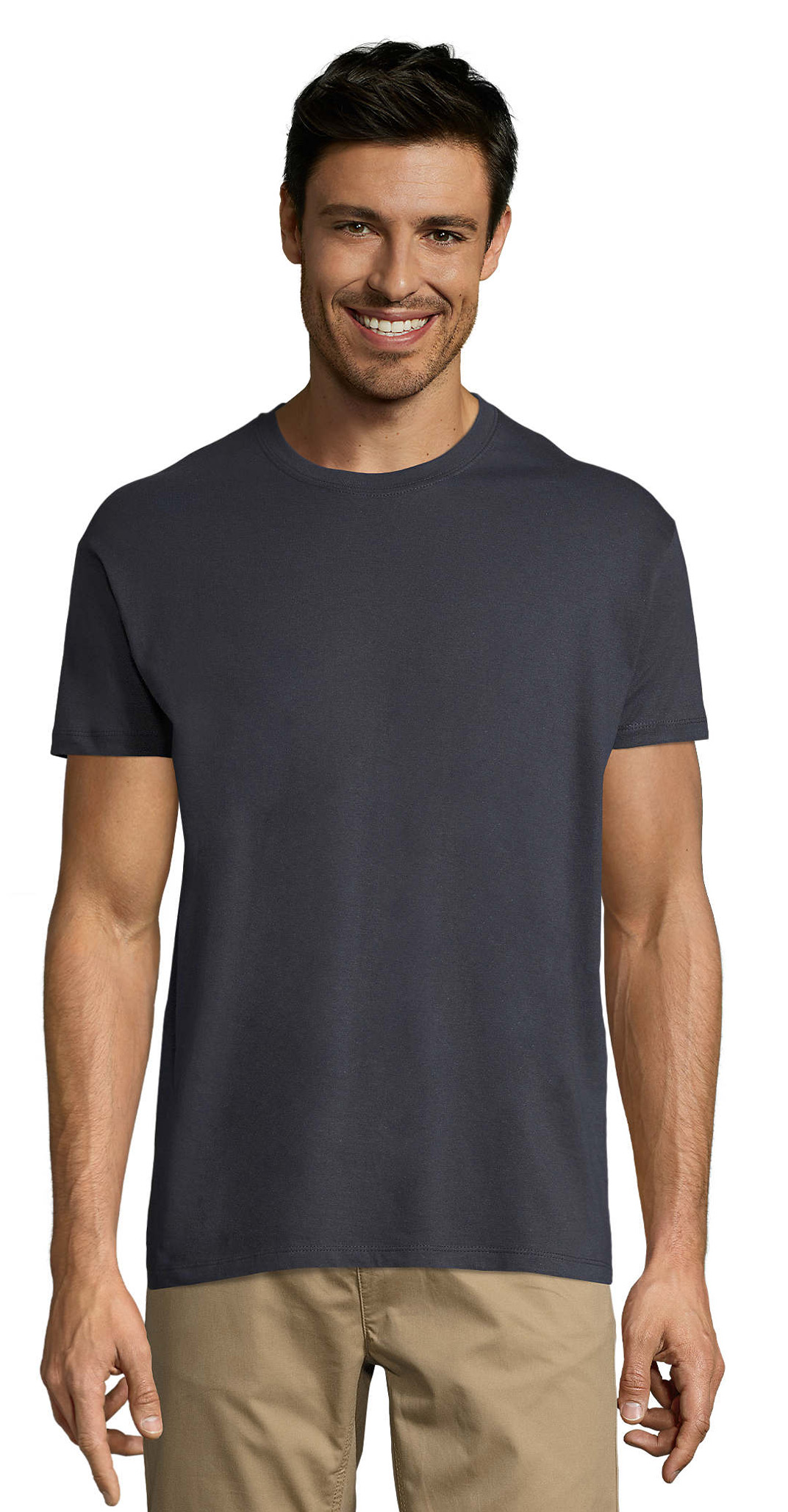 Ανδρικό T-Shirt 11380 SOL'S Regent Mouse Grey