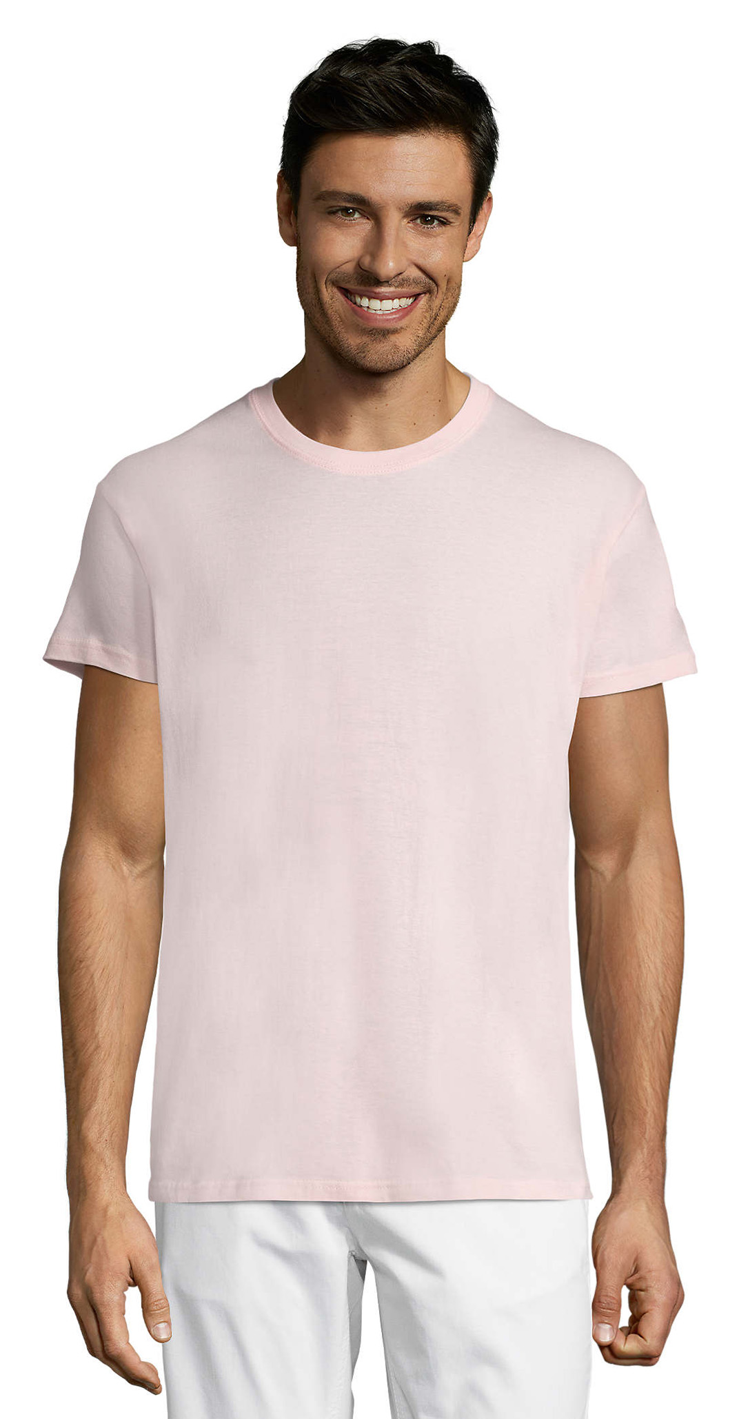 Ανδρικό T-Shirt 11380 SOL'S Regent Medium Ροζ