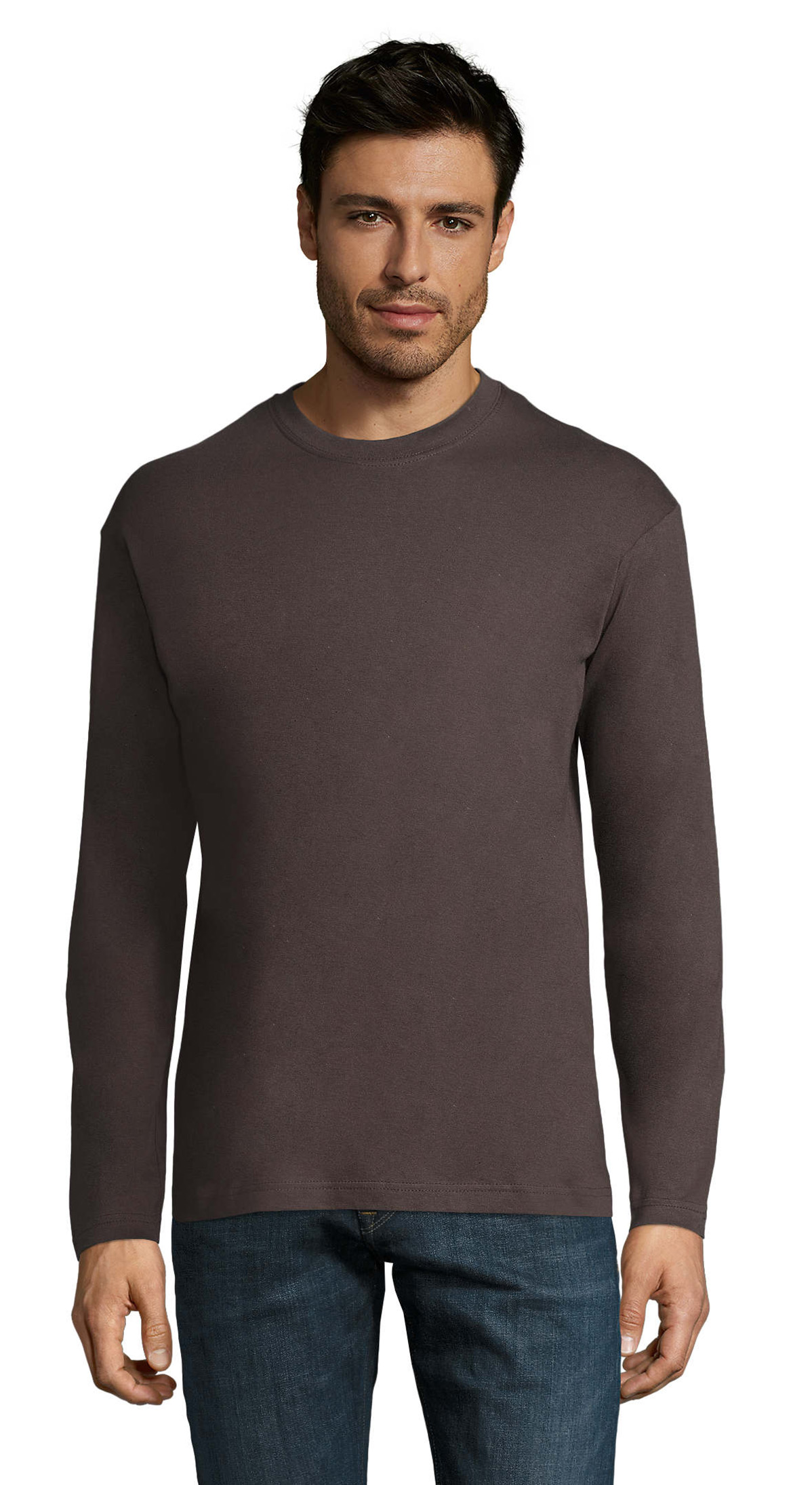 Μακρυμάνικο T-Shirt 11420 SOL'S Monarch Dark Grey