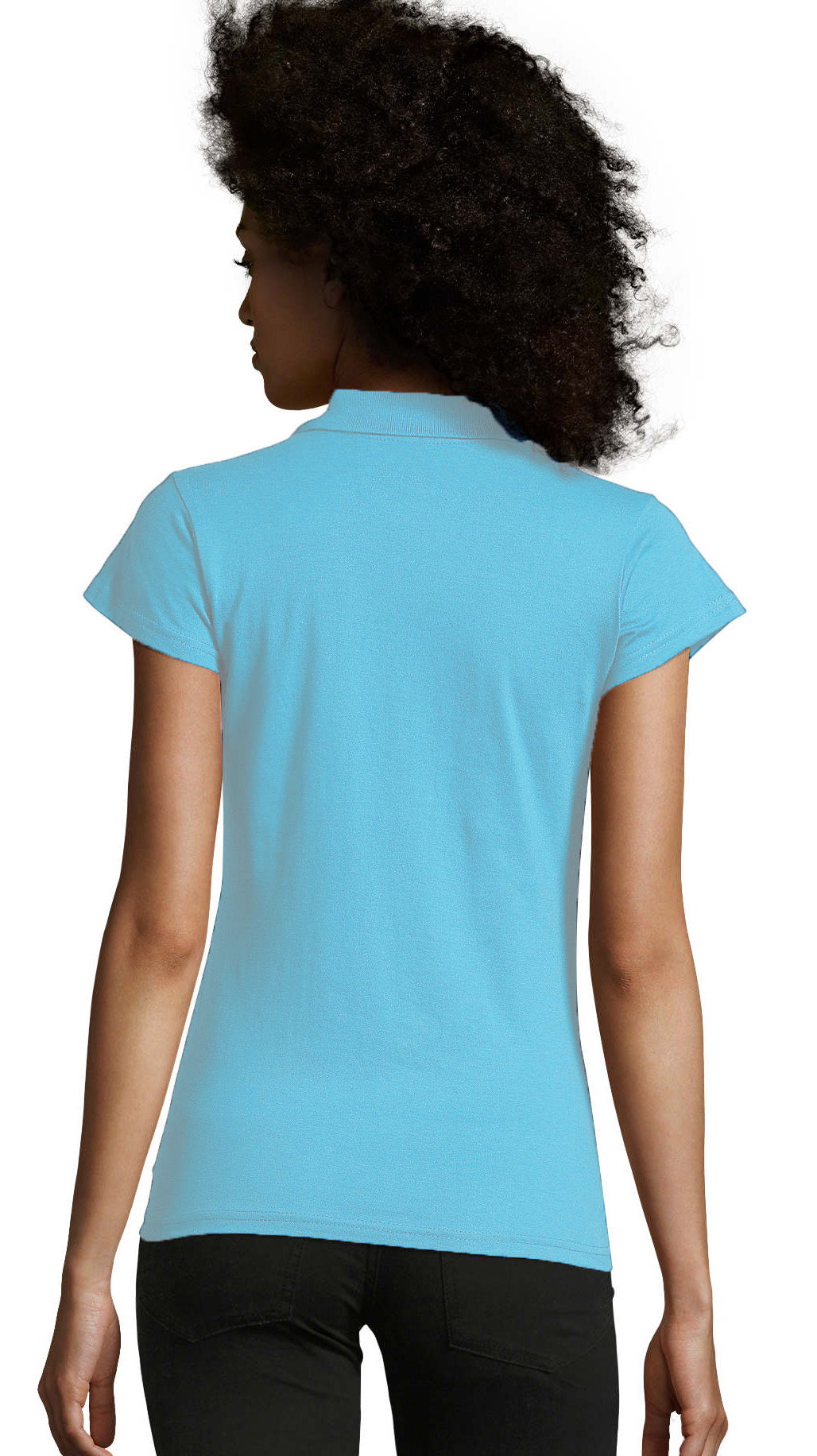Γυναικείο πόλο Prescott Women SOLS 11376 Atoll Blue