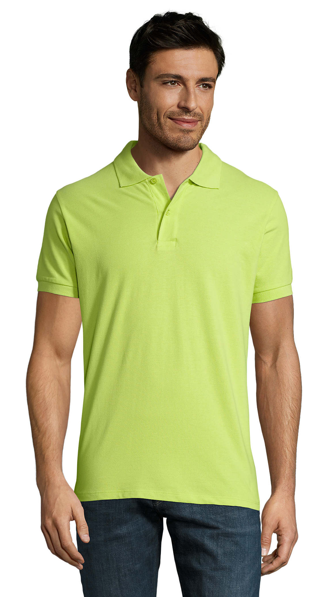 Ανδρικό Polo Πικέ 11346 SOL'S Perfect Men Apple Green
