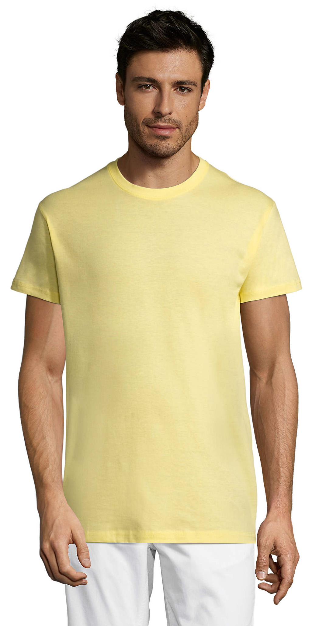 Ανδρικό T-Shirt 11380 SOL'S Regent Pale Yellow