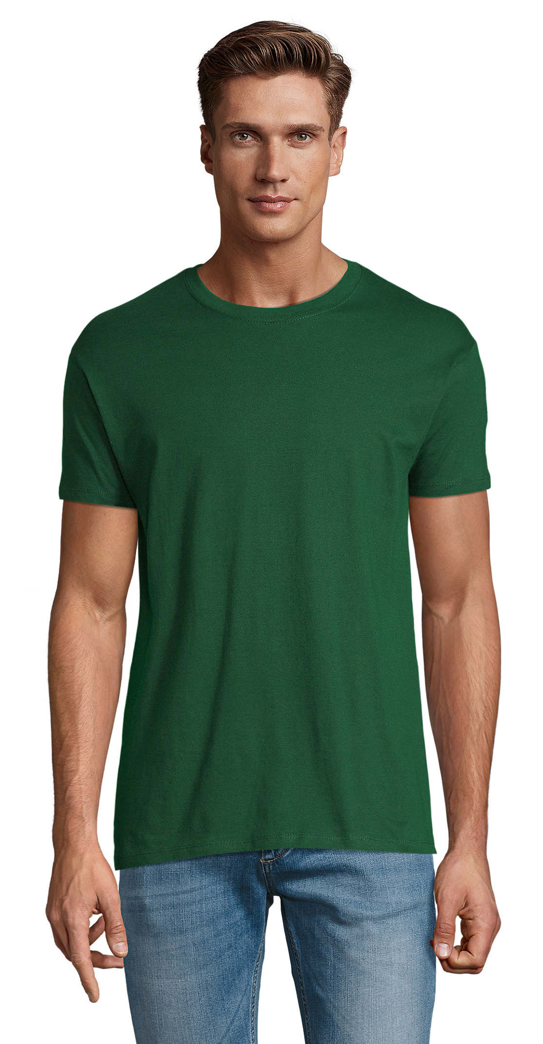 Ανδρικό T-Shirt 11380 SOL'S Regent Bottle Green