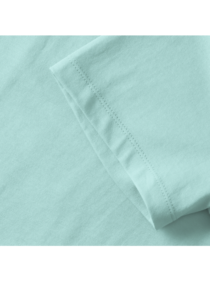Ανδρικό T-Shirt Pure Organic R-108M-0 Russell Aqua ανδρικά Basic T-Shirts Simple Wear Μπλουζάκια κοντομάνικα