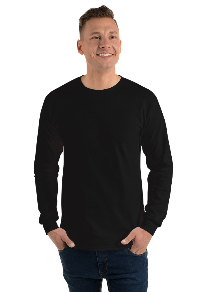 Μακρυμάνικο T-Shirt 2400 Gildan Ultra Cotton Black