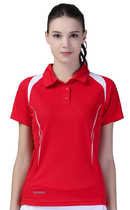 Γυναικεία Μπλούζα Polo S177F Result Spiro Team Spirit Red/White