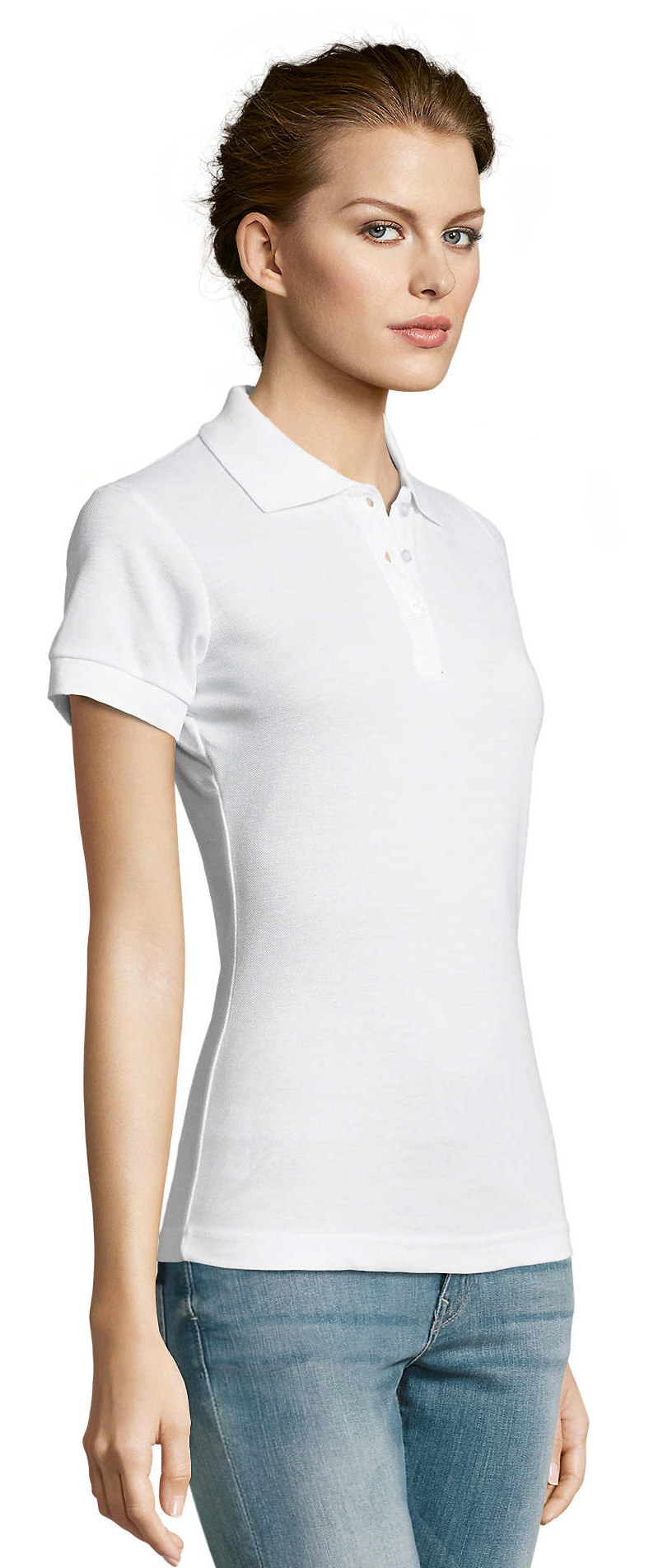 Γυναικείο Πόλο Πικέ 00573 SOL'S Prime White