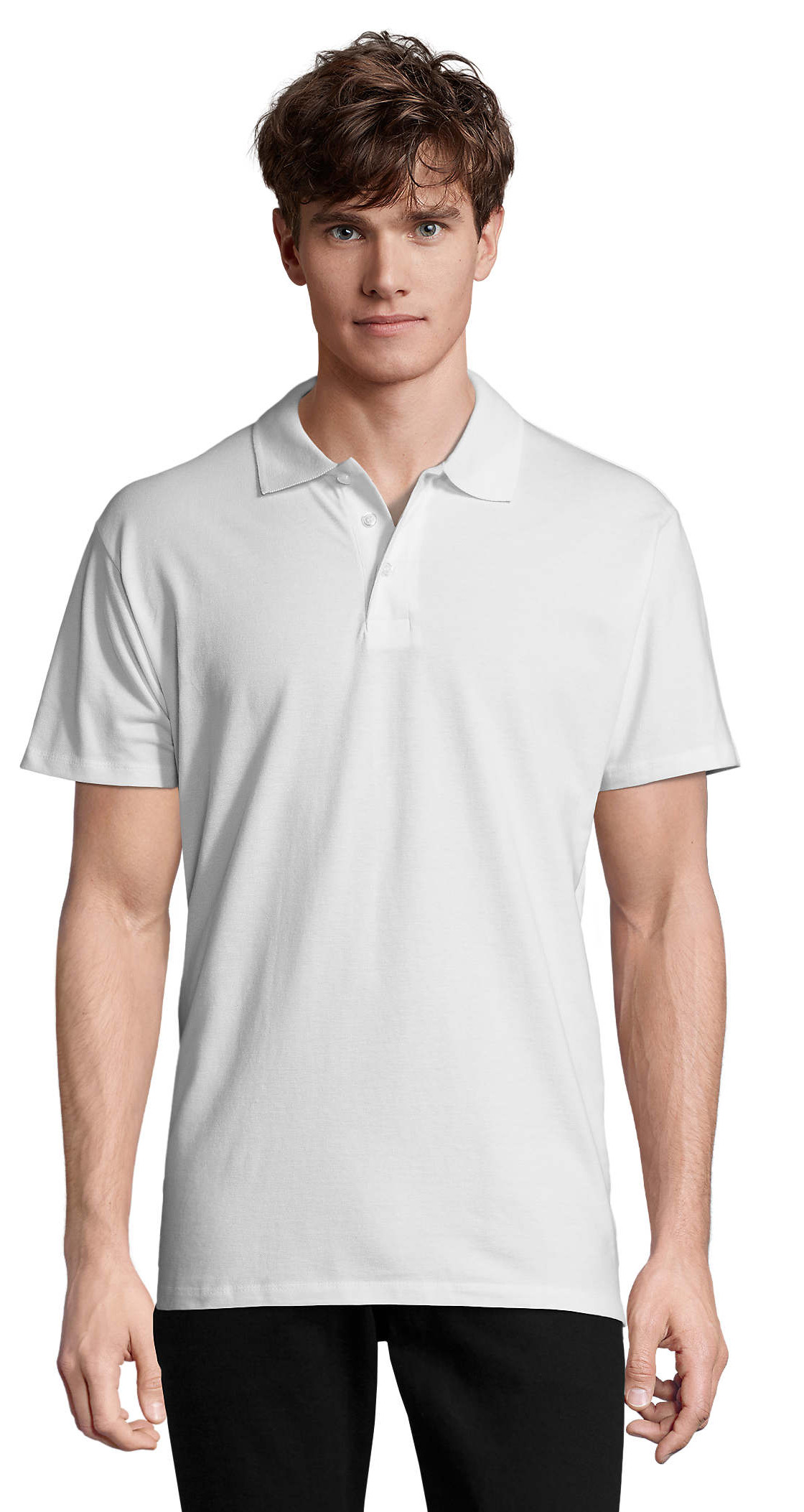 Ανδρικό Polo Πικέ 11362 SOL'S Spring II White