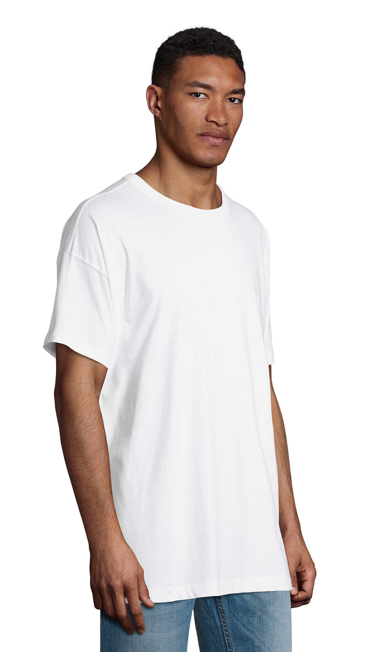 Ανδρικό Oversized T-Shirt 03806 SOL'S Boxy από Οργανικό Βαμβάκι White