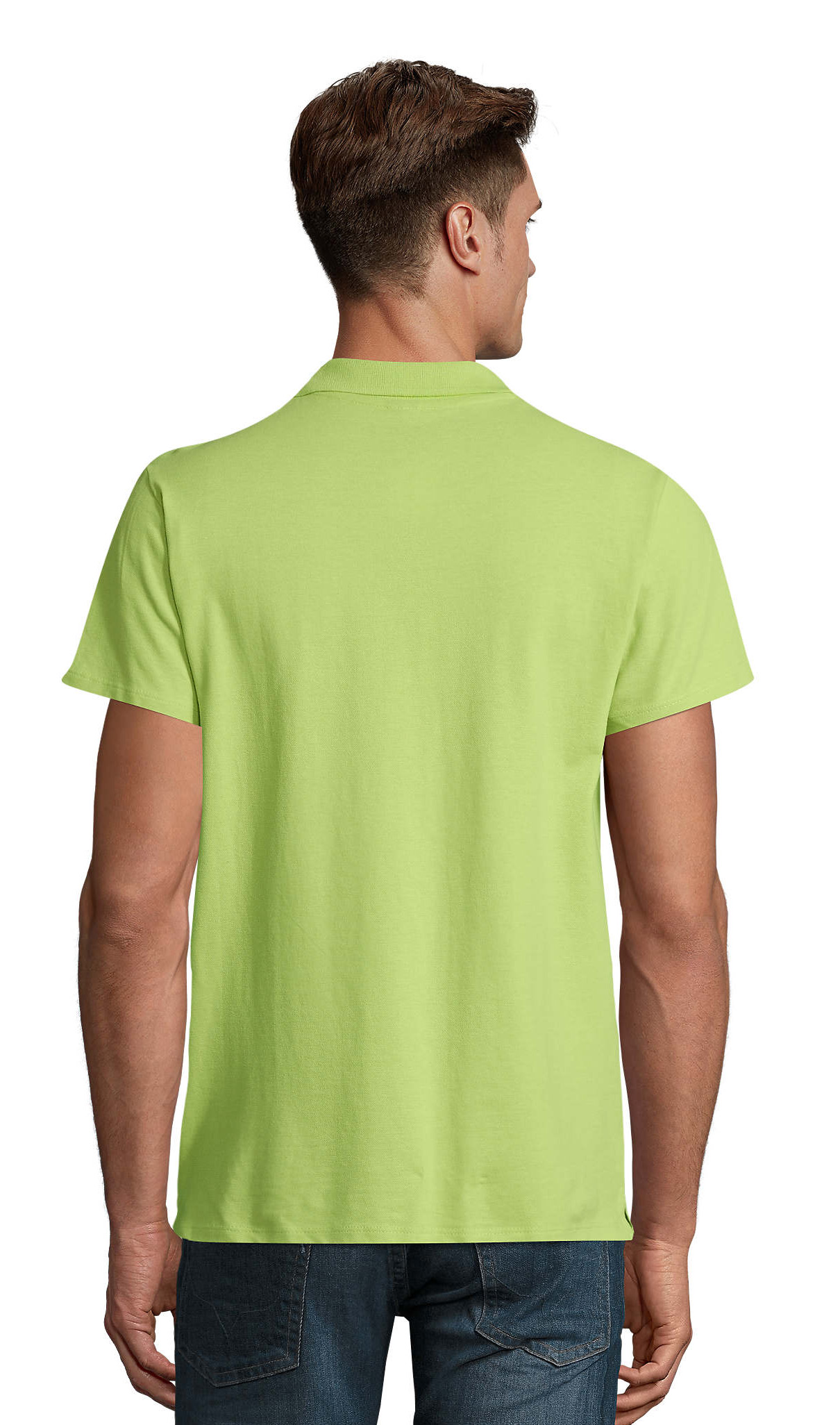 Ανδρικό Polo Πικέ 11362 Sol&Apos S Spring Ii Apple Green ανδρικά Μπλούζες Simple Wear