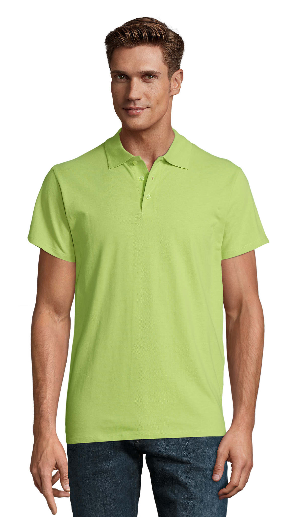 Ανδρικό Polo Πικέ 11362 SOL'S Spring II Apple Green