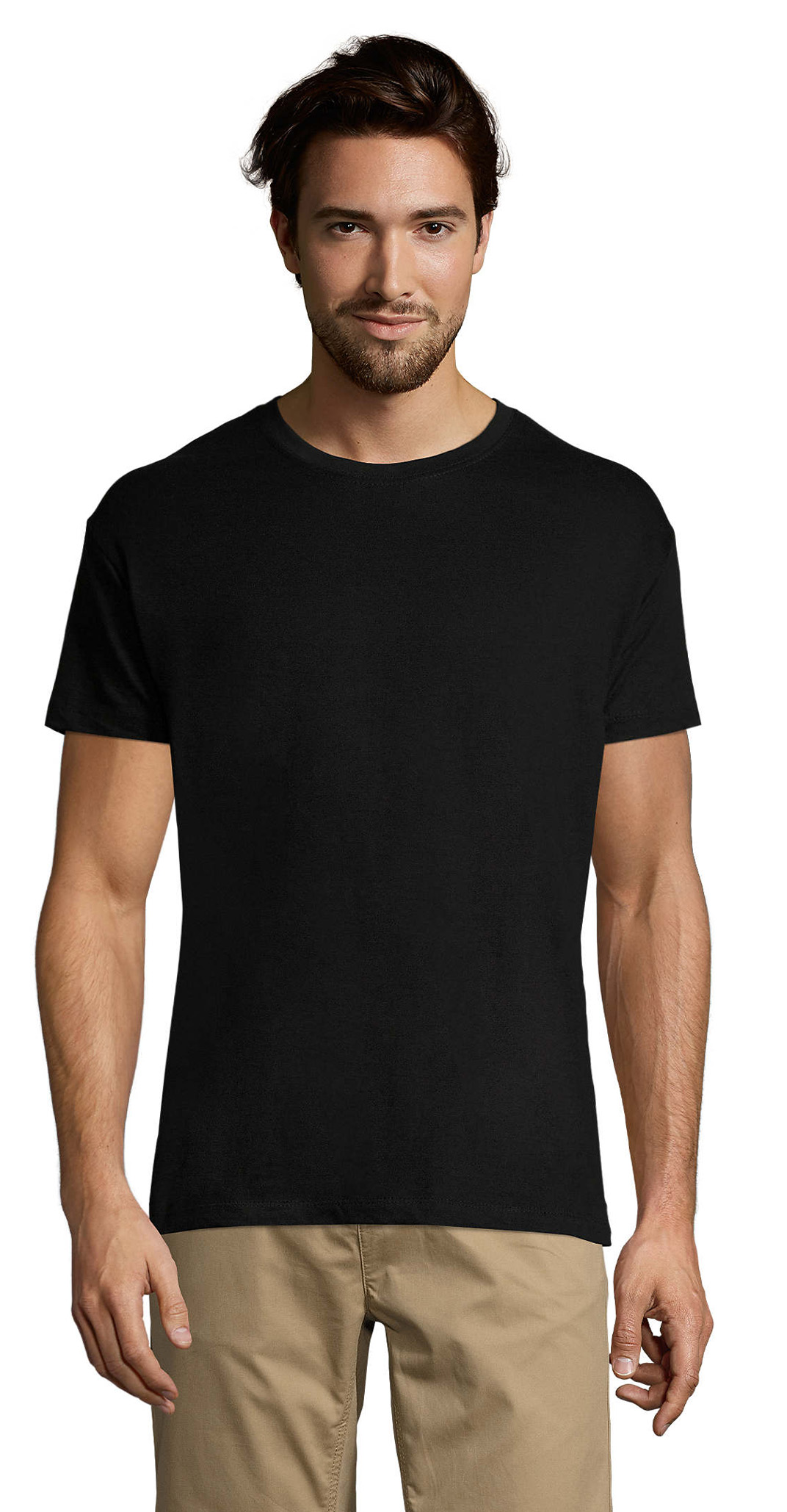 Ανδρικό T-Shirt 11380 SOL'S Regent Deep Black