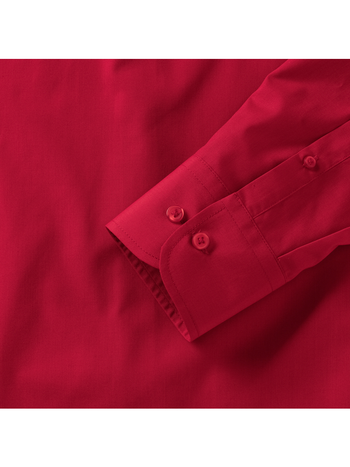 Μακρυμάνικο Πουκάμισο R-924M-0 Russell Classic Red ανδρικά Πουκάμισα Simple Wear