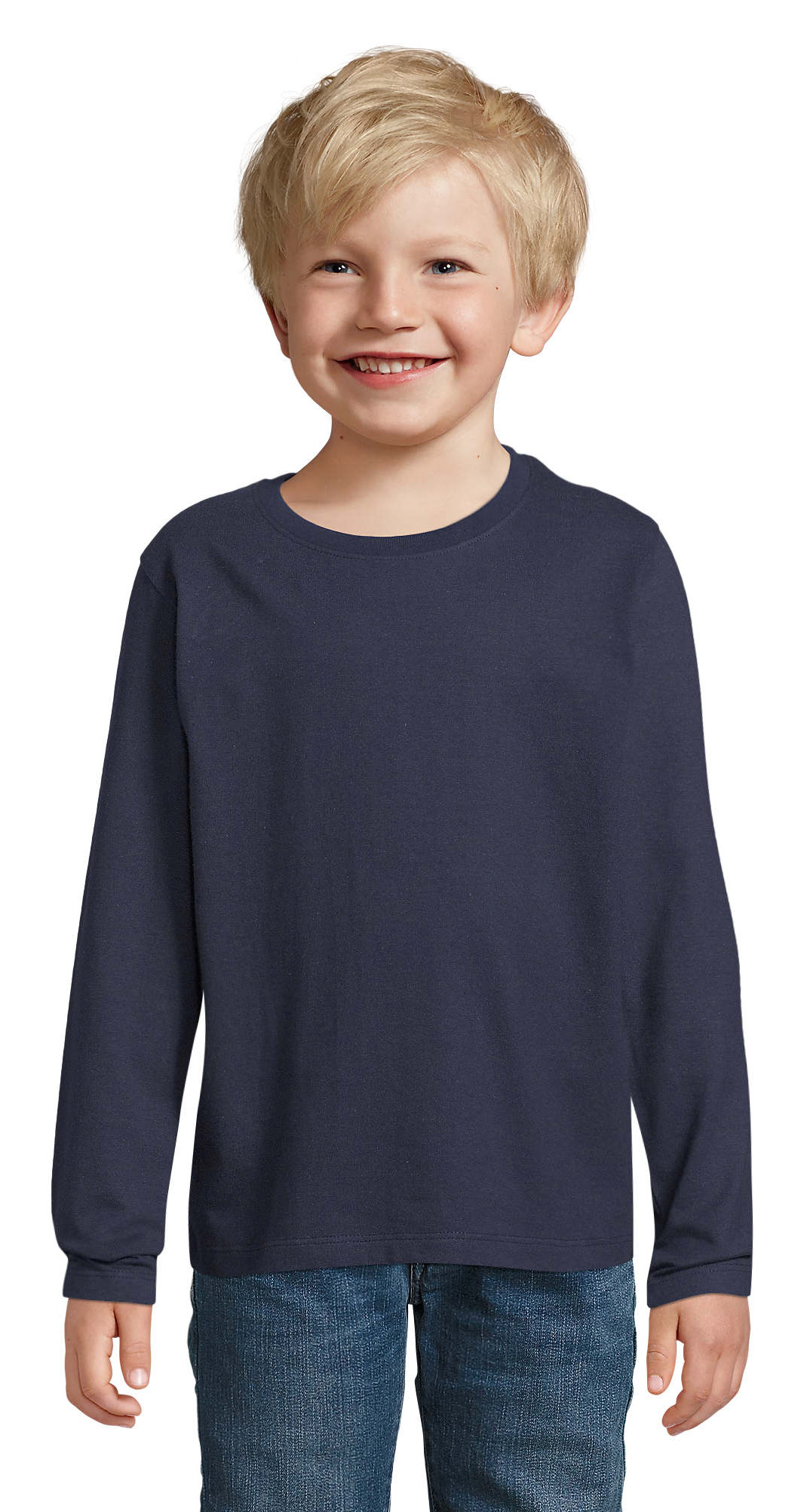 Παιδικό Μακρυμάνικο T-shirt 02947 SOL'S Imperial LSL Kids French Navy