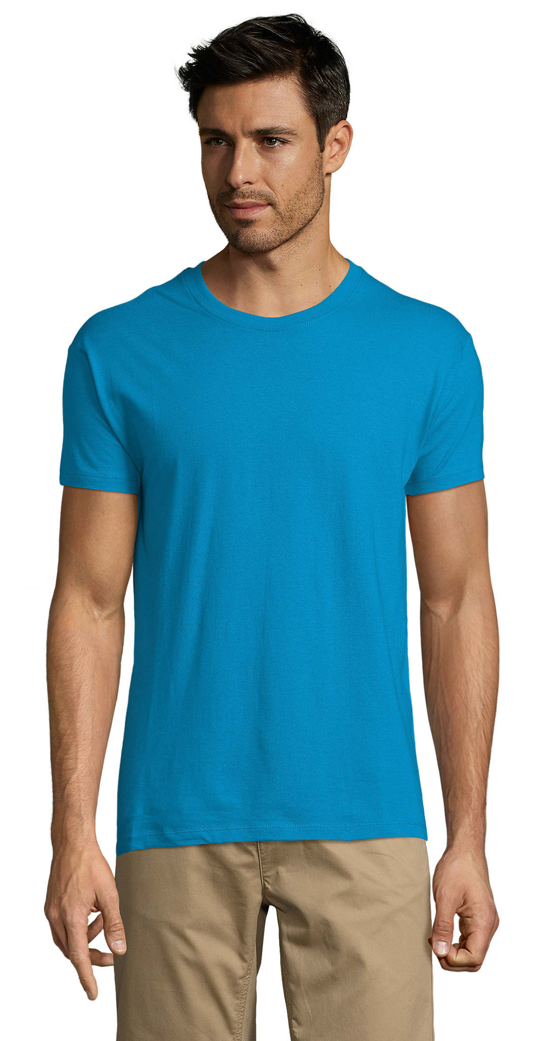 Ανδρικό T-Shirt 11380 SOL'S Regent Aqua