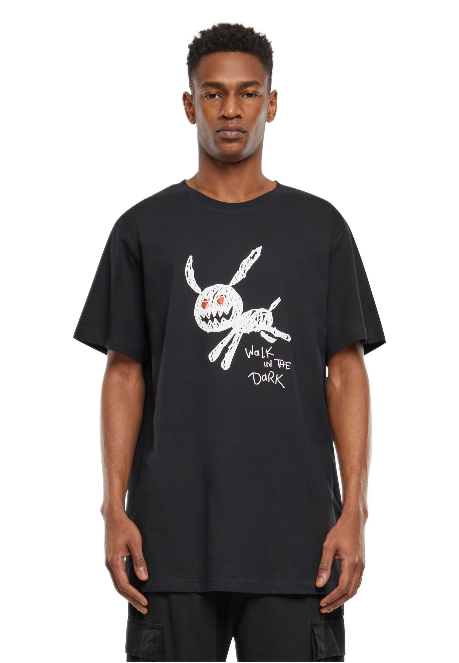 Walk In The Dark Tee Mister Tee MT3058-00007 Black