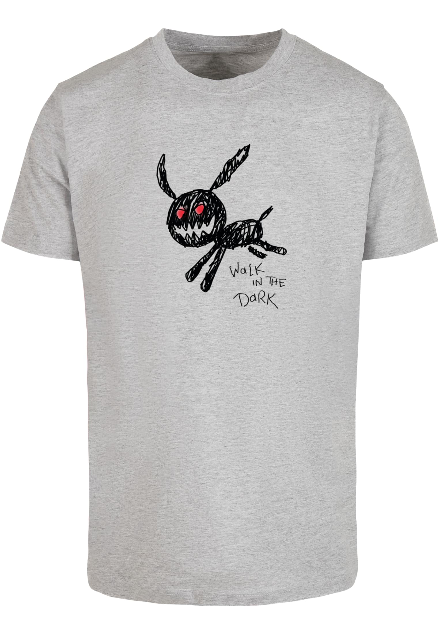 Walk In The Dark Tee Mister Tee MT3058-00431 Heather Grey