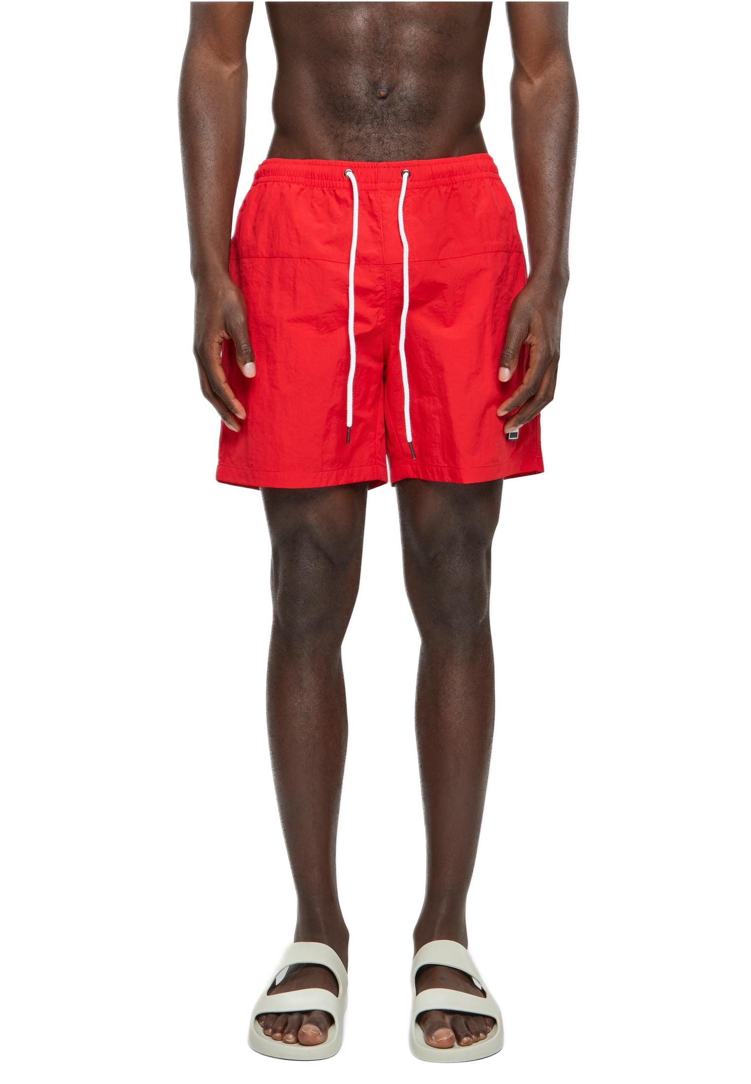 Block Swim Shorts Urban Classics TB1026-00491 Cityred