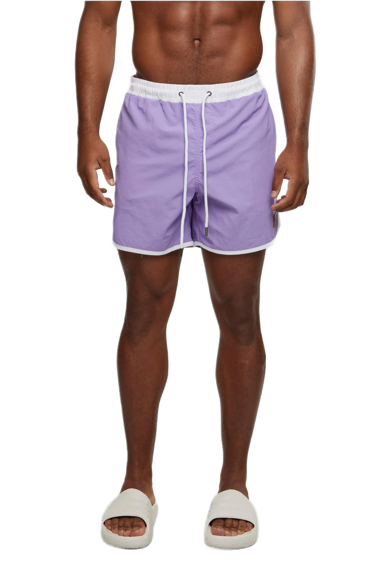 Ανδρικό Μαγιό TB2050 Urban Classics Lavender/White