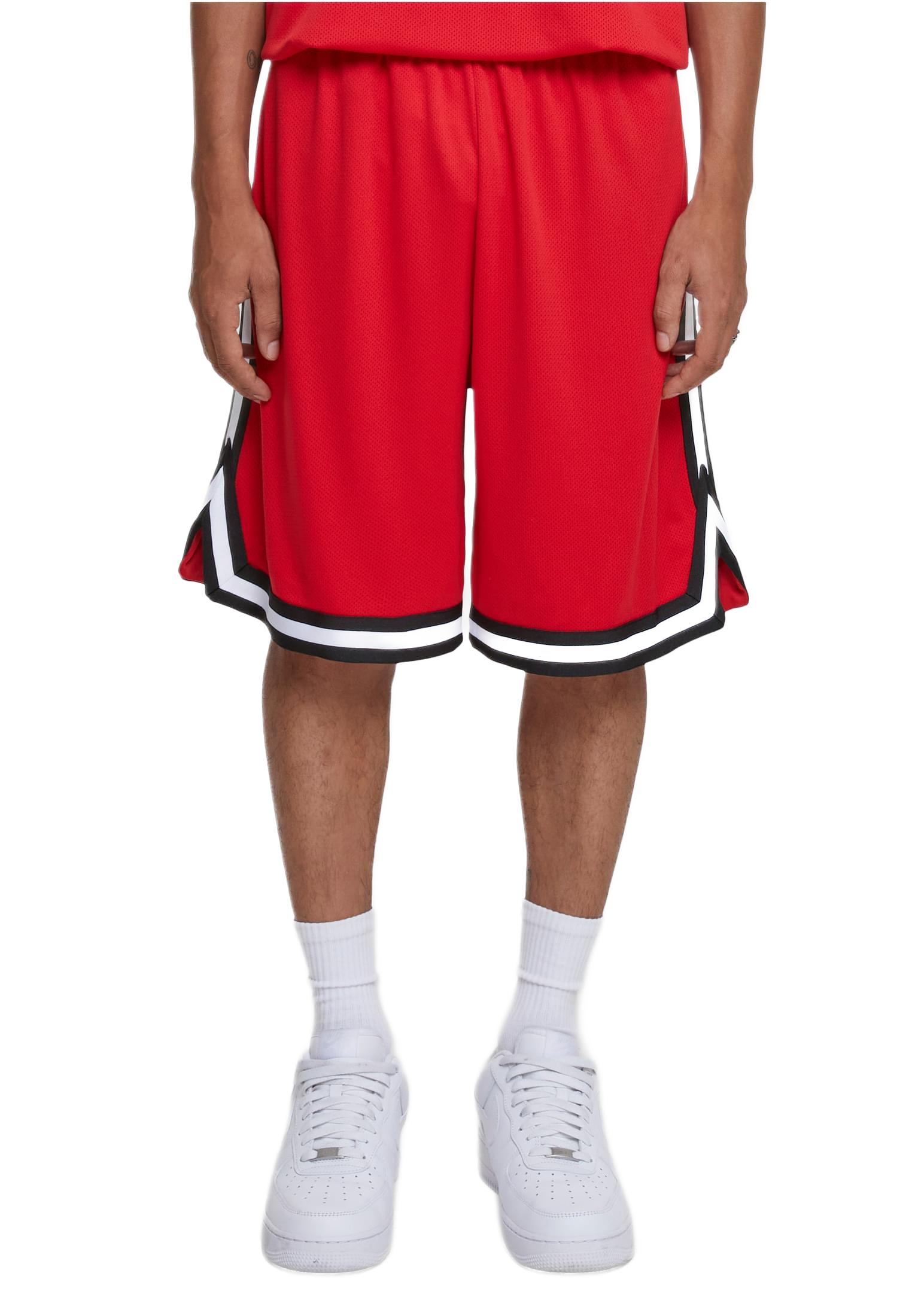 Βερμούδα Mesh Σορτς TB243 Urban Classics Cityred/Black/White